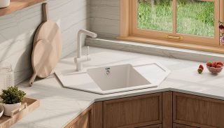 Смеситель для кухни Ulgran Classic Ulgran 022(307) терракот